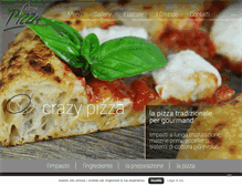 Tablet Screenshot of crazypizza.it